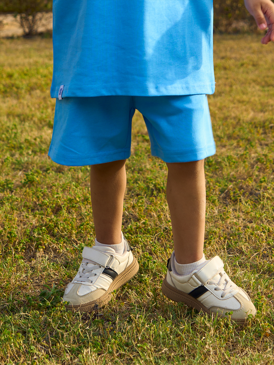 Tomato Moods Shorts — Blue
