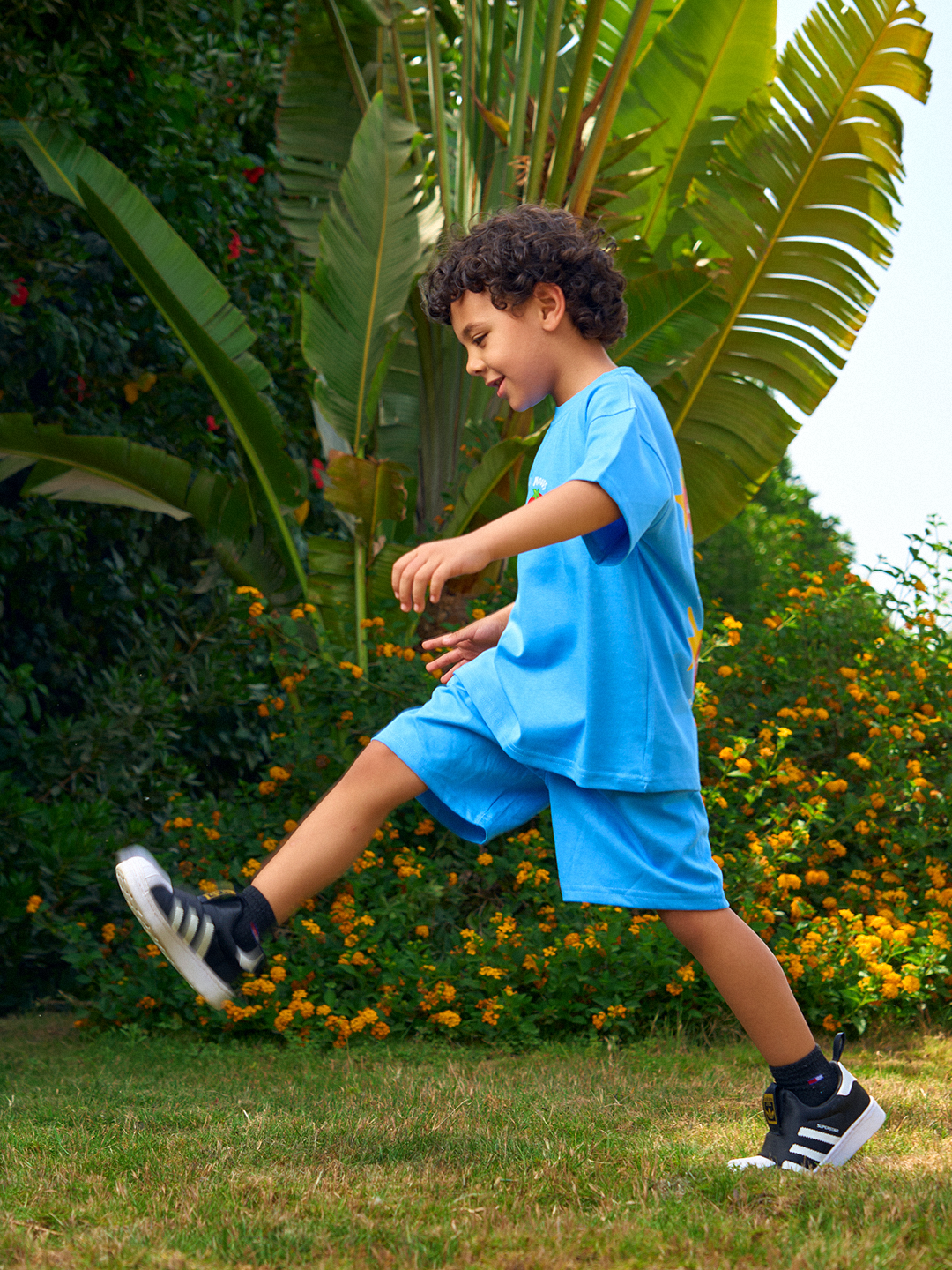 Tomato Moods Shorts — Blue