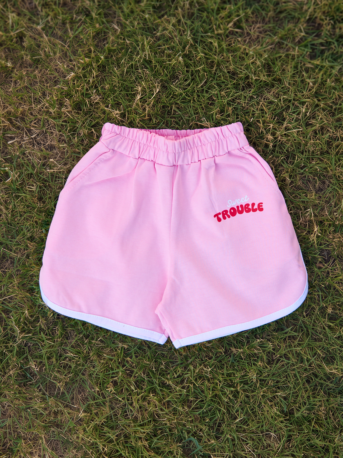 Sweet Trouble Shorts — Pink