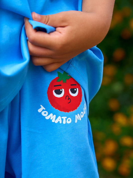 Tomato Moods Shorts — Blue