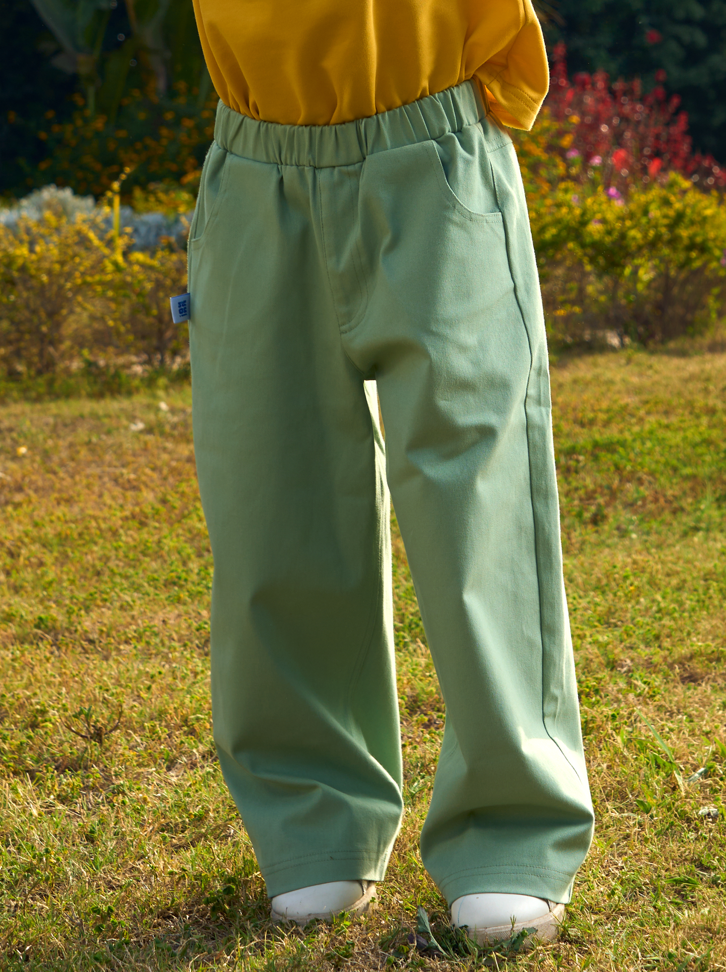 On Fire Pants — Sage