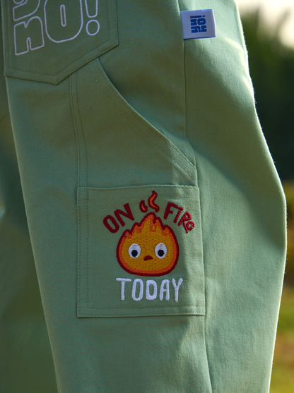 On Fire Pants — Sage
