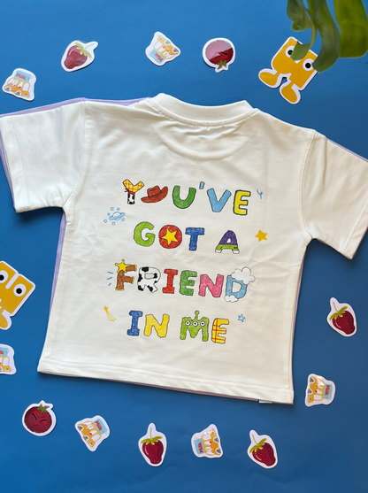 You got a friend Tee — White