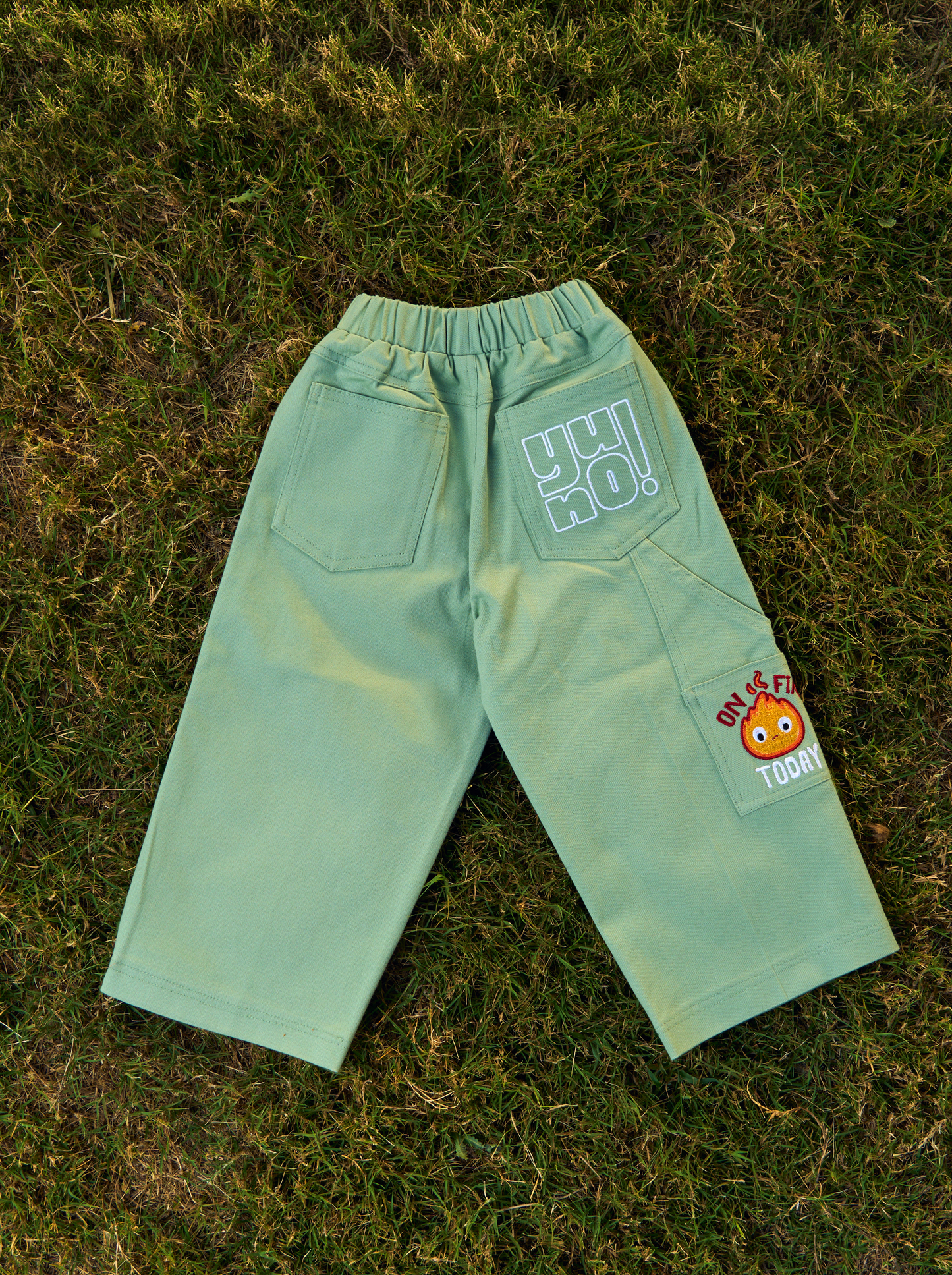 On Fire Pants — Sage