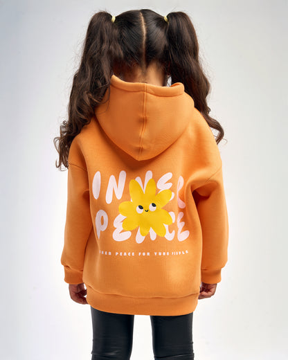 Inner Peace Hoodie – Orange
