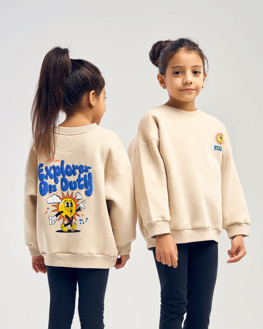 Mini Explorer - Sweatshirt beige