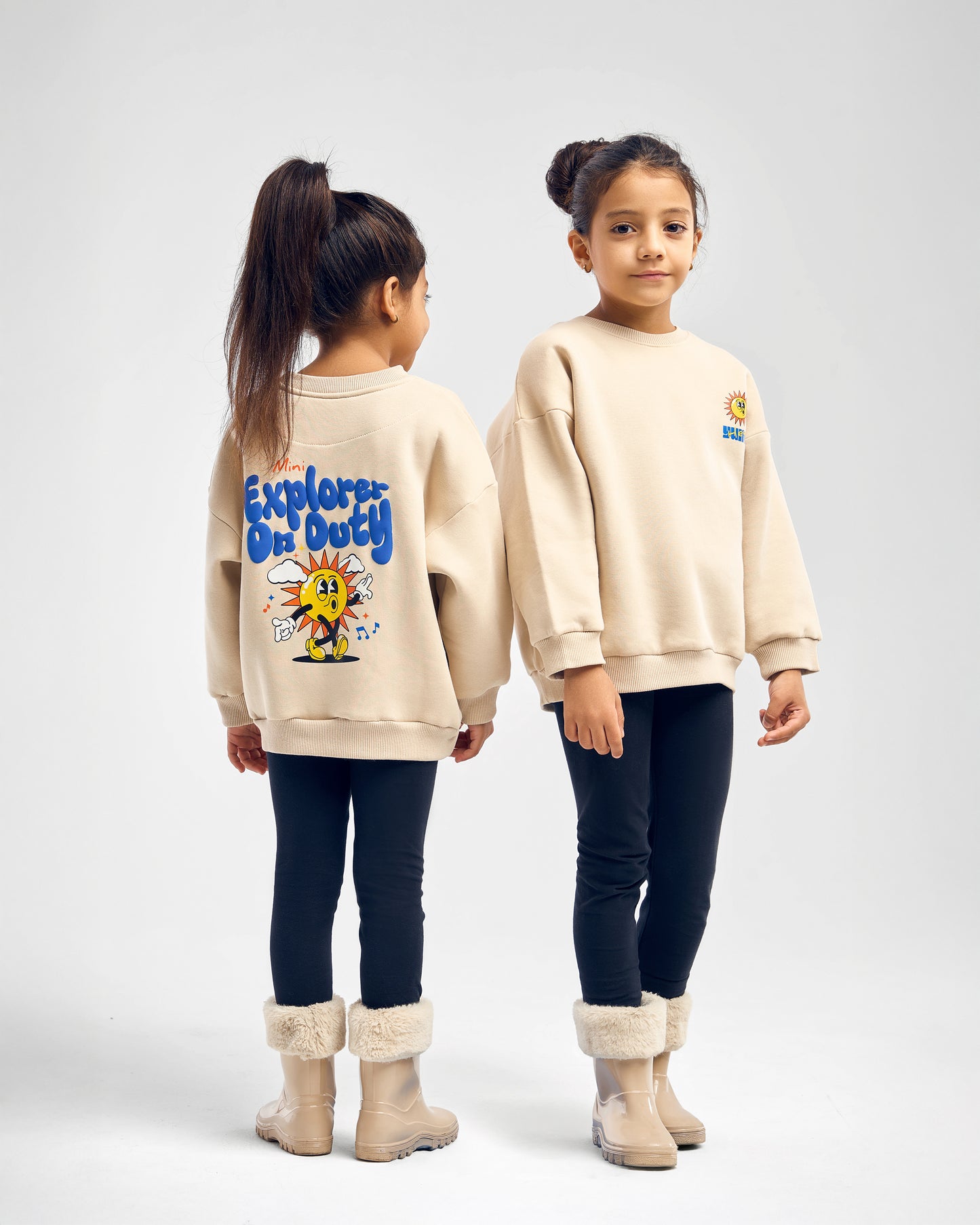 Mini Explorer - Sweatshirt beige