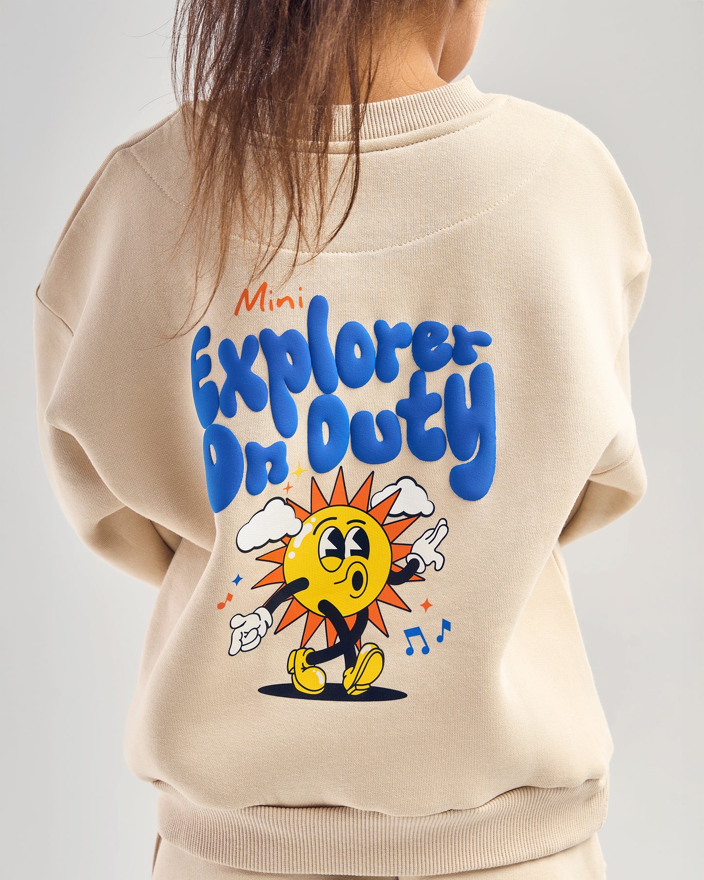Mini Explorer - Sweatshirt beige