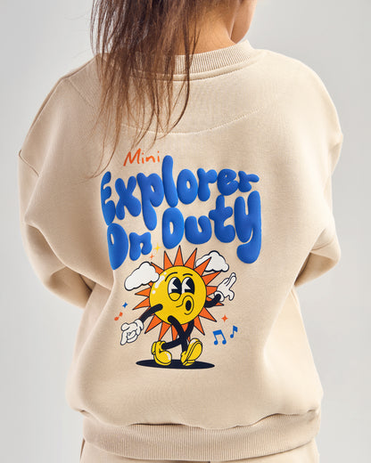 Mini Explorer - Sweatshirt beige