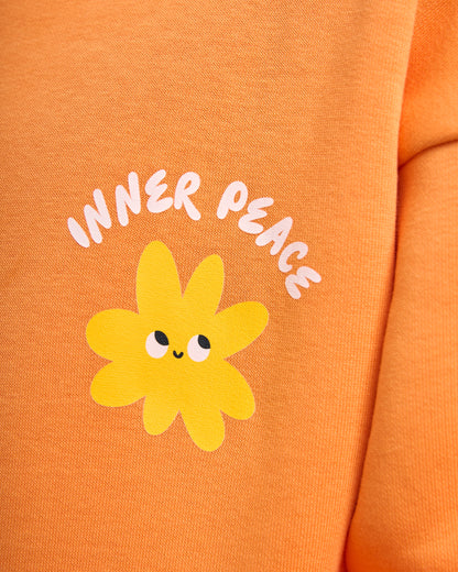 Inner Peace Hoodie – Orange