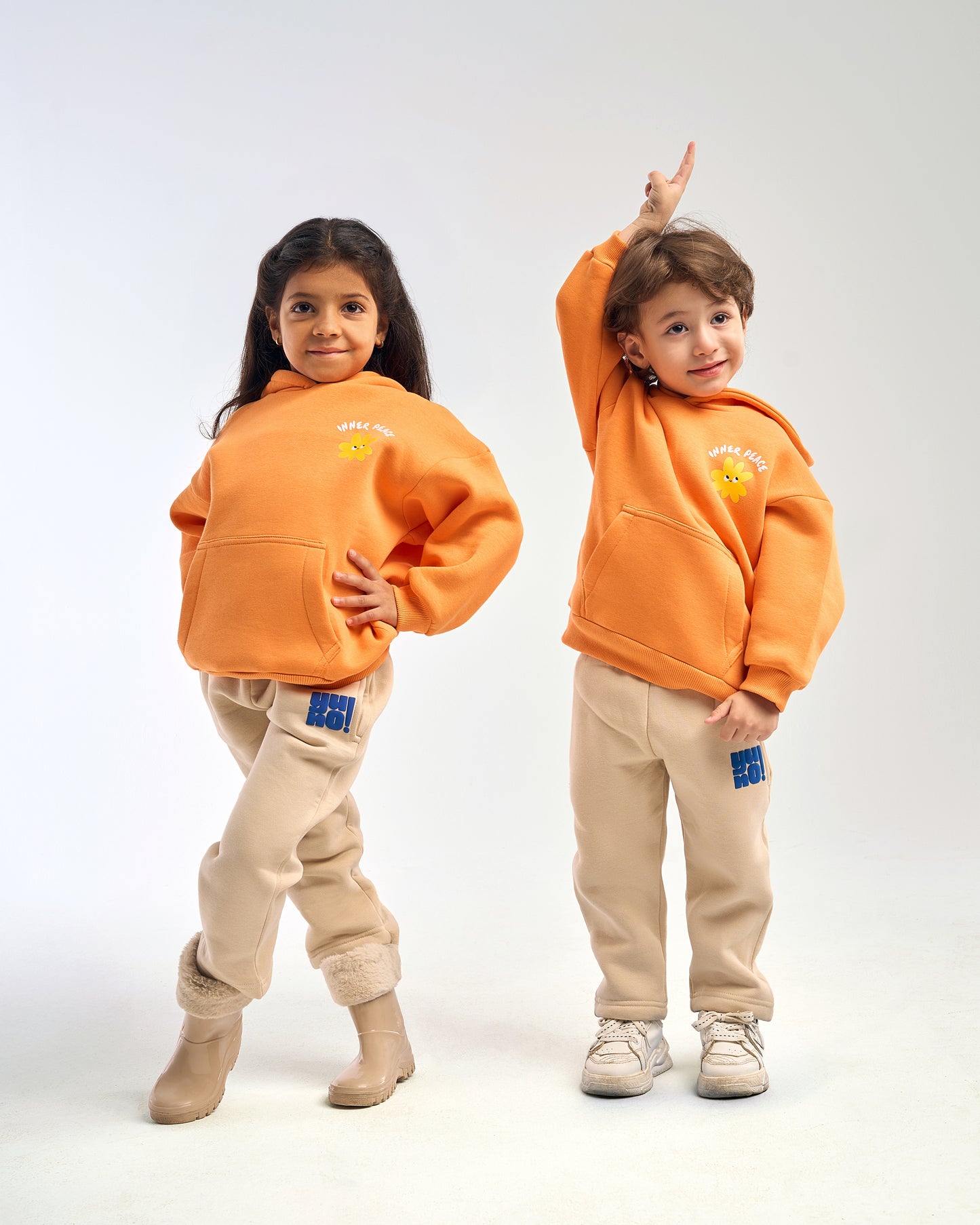 Inner Peace Hoodie – Orange