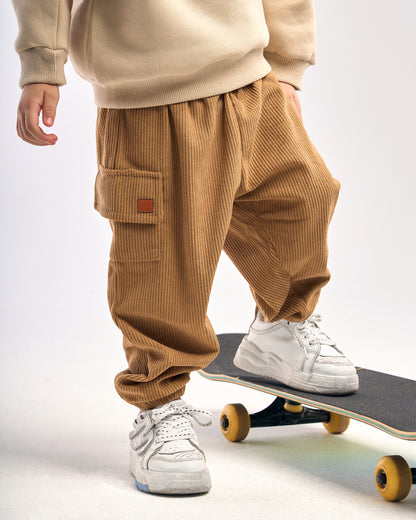 beige corduroy pants