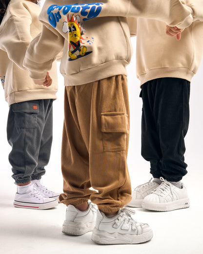 Retro Joggers pants with Side Pocket