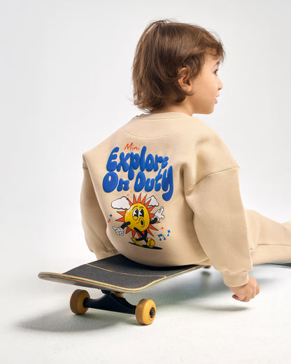 Mini Explorer - Sweatshirt beige